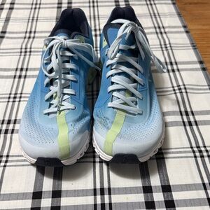 Women's Blue and Green Athletic Shoes